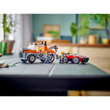 LEGO 60435 City Great Vehicles Sleepwagen En En Sportautoreparatie