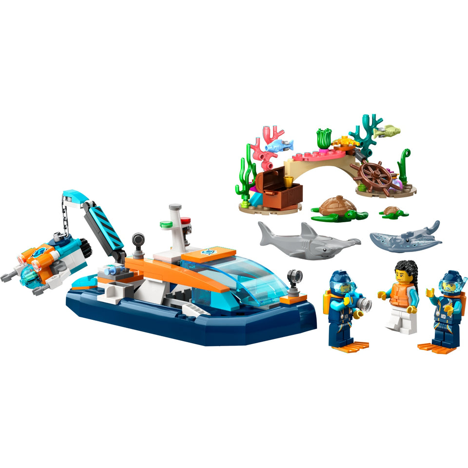 LEGO  City 60377 Verkenningsduikboot