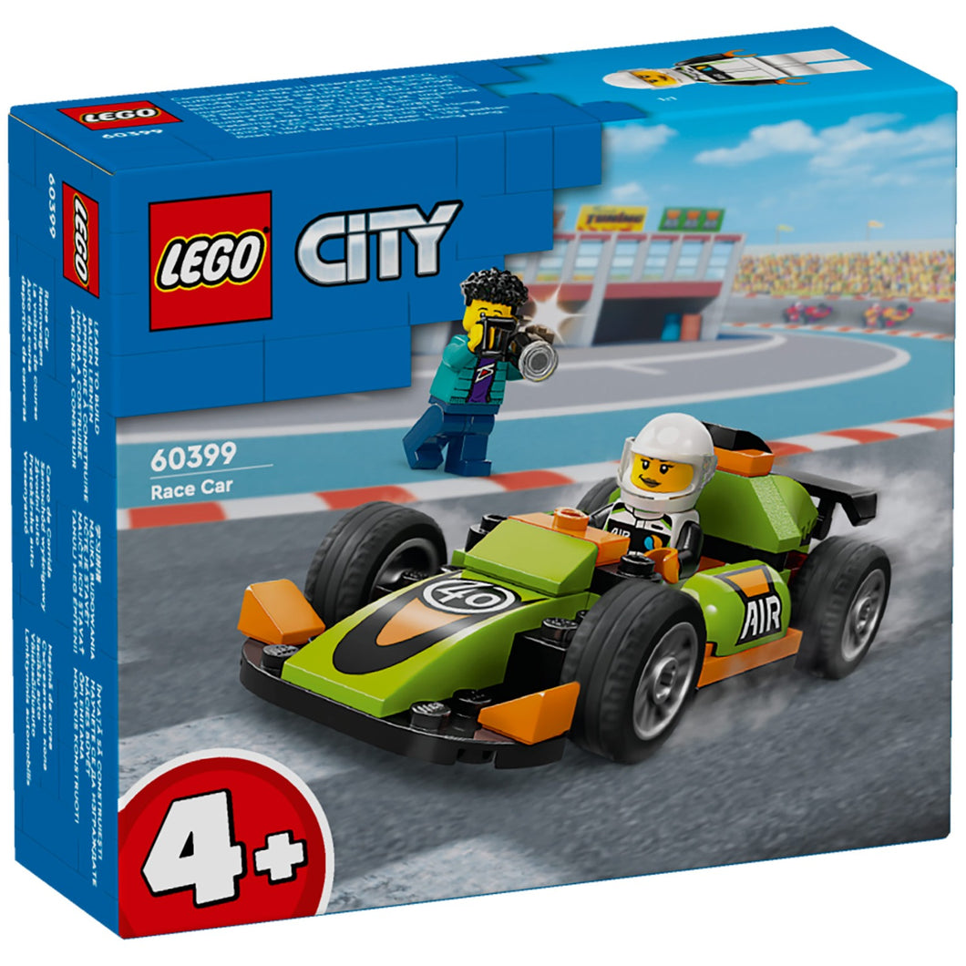 LEGO 60399 City Vehicle Groene Racewagen