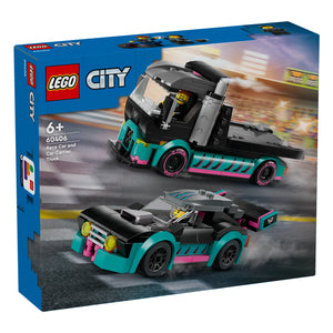 LEGO 60406 City Vehicle Raceauto En Transporttruck