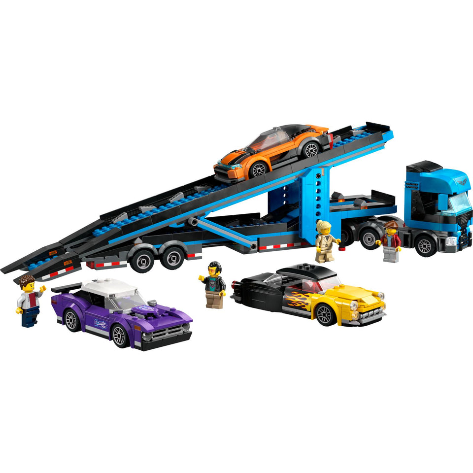 LEGO 60408 City Big Vehicles Transportvoertuig Met Sportauto's