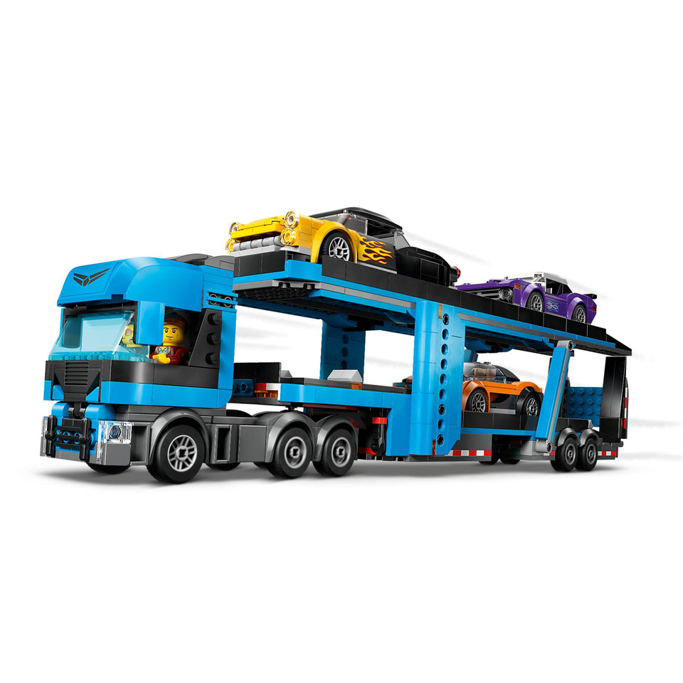 LEGO 60408 City Big Vehicles Transportvoertuig Met Sportauto's