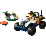 LEGO 60424 City Exploration Jungleonderzoekers Rode Panda Missie Met Terreinwage