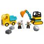 LEGO 10931 DUPLO Truck & Graafmachine met rupsbanden