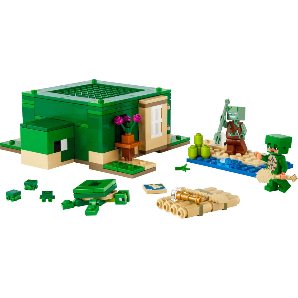 LEGO 21254 Minecraft Het Schildpadstrandhuis