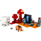 LEGO 21255 Minecraft Hinderlaag Bij Het Nether  Portaal