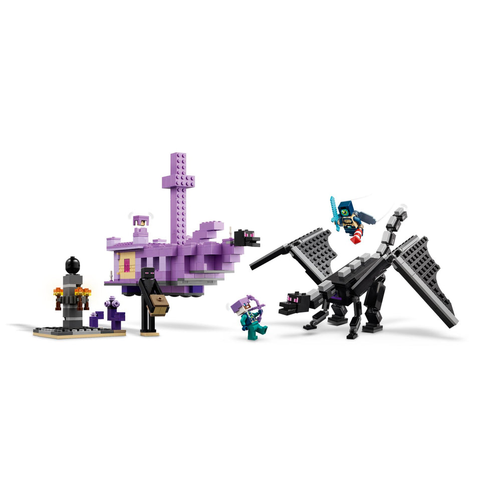 LEGO 21264 Minecraft De Enderdraak En Het End-Schip