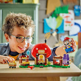 LEGO 71429 Super Mario Uitbreidingsset: Nabbit bij Toads winkeltje