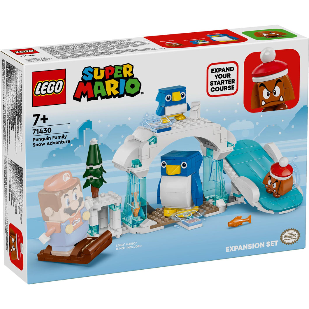 LEGO 71430 Super Mario Uitbreidingsset:  Sneeuwavontuur met penguin en familie