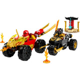 LEGO 71789 Ninjago Kai en Ras' duel tussen auto en motor