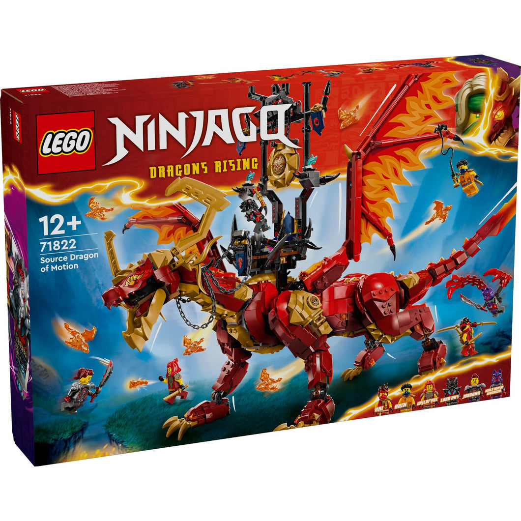 LEGO 71822 Ninjago Brondraak Van Beweging