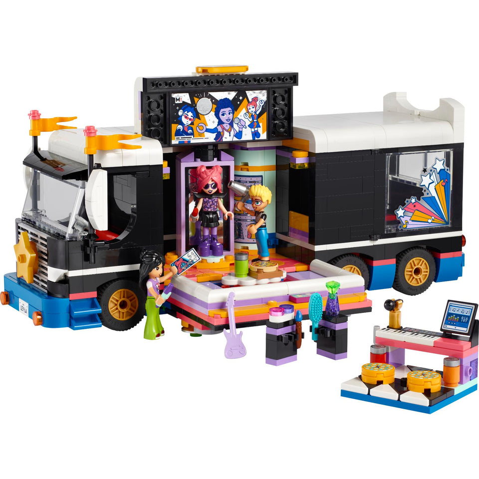 LEGO 42619 Friends Toerbus Van Popster