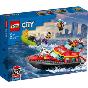 LEGO 60373 City Reddingsboot Brand