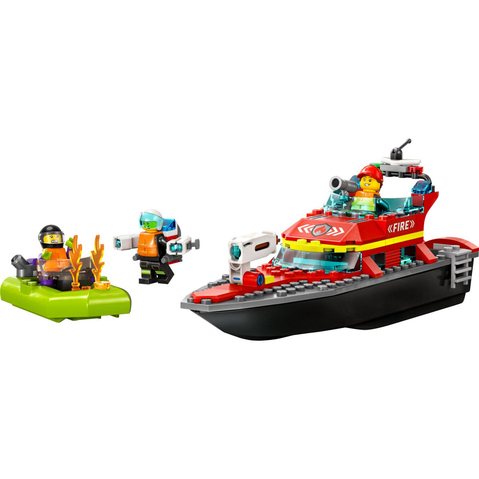 LEGO 60373 City Reddingsboot Brand