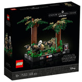 LEGO 75353 Star Wars Endor speederachtervolging diorama