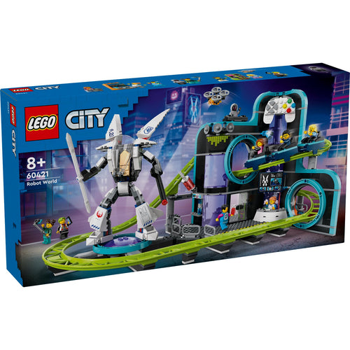 LEGO 60421 My City Achtbaan In Robotwereld