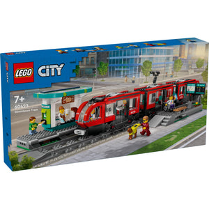 LEGO 60423 City Trains Stadstram En Station