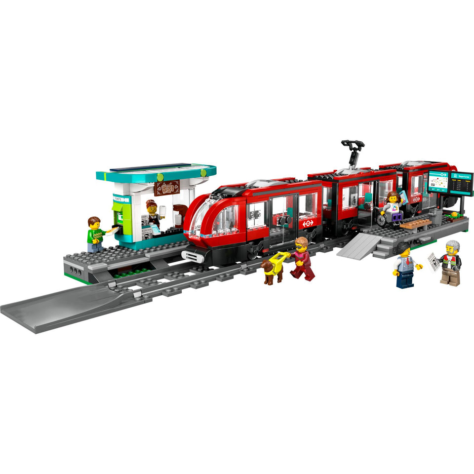 LEGO 60423 City Trains Stadstram En Station