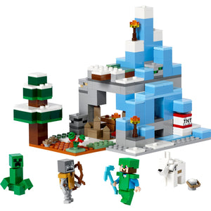 LEGO 21243 Minecraft De IJsbergtoppen