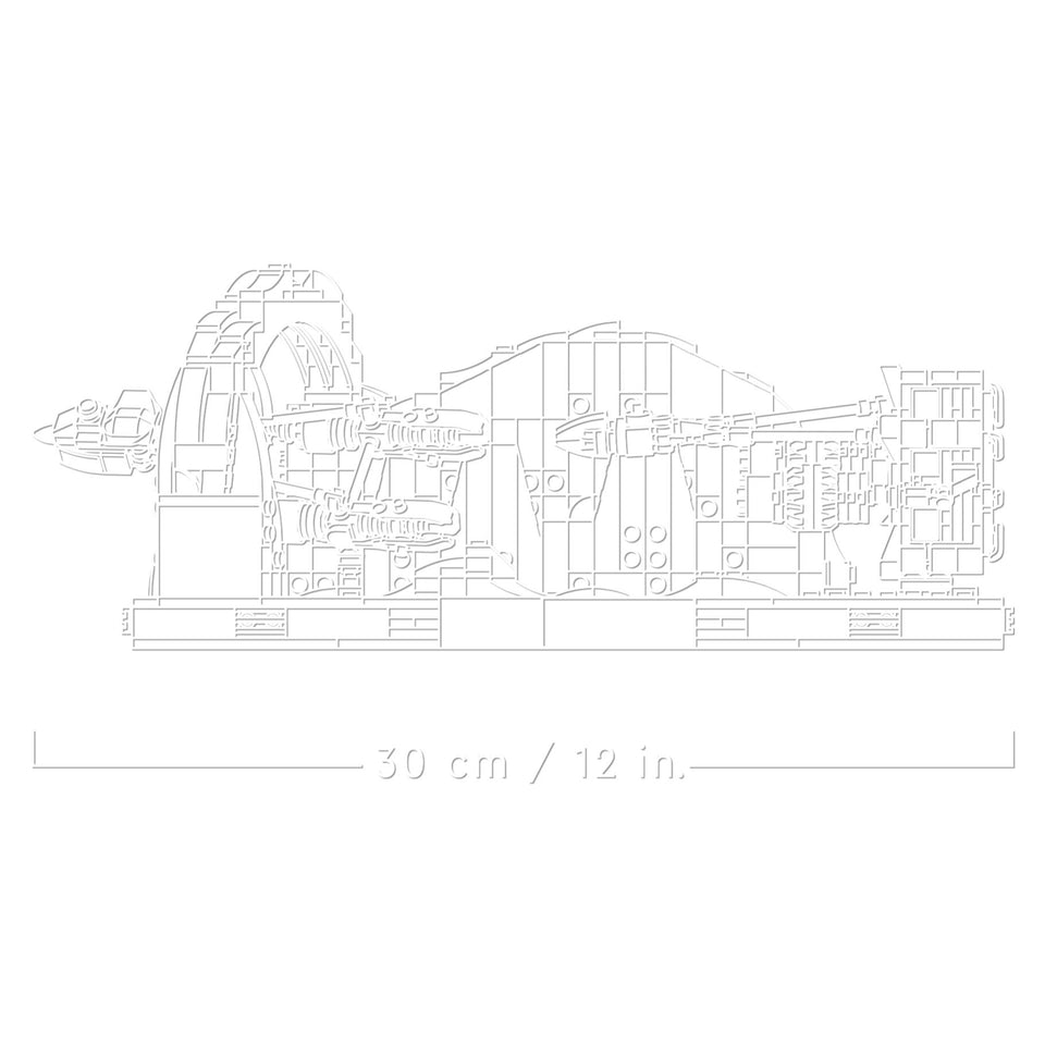 LEGO 75380 Star Wars Mos Espa Podrace diorama