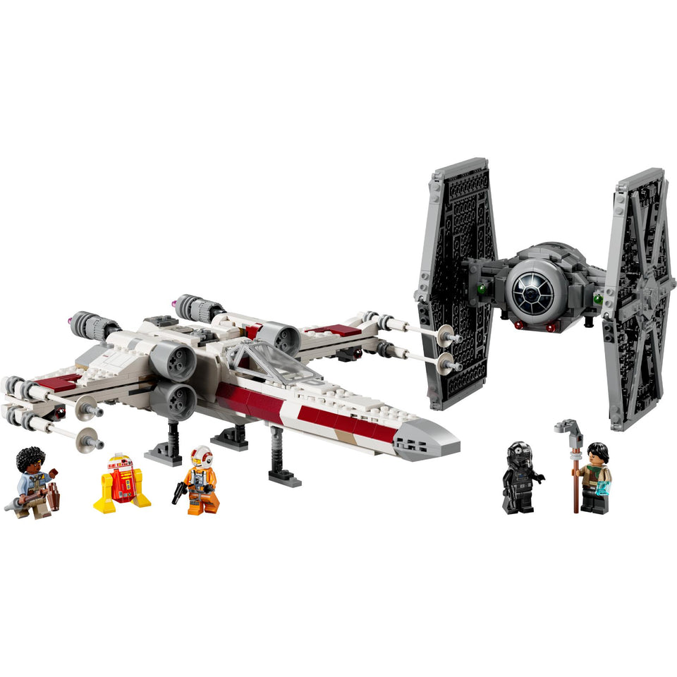 LEGO 75393 Star Wars TIE Fighter en X-wing combi