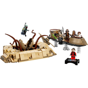 LEGO 75396 Star Wars Desert Skiff en Sarlacc-kuil