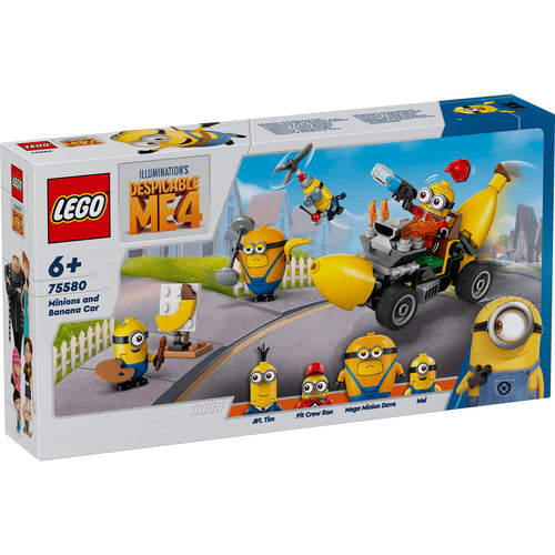 LEGO 75580 Minions en bananenauto