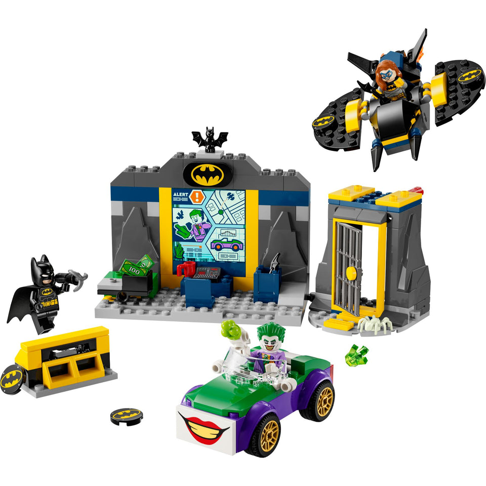 LEGO 76272 Super Heroes De Batcave met Batman, Batgirl en The Joker