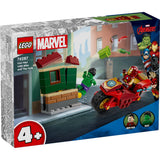 LEGO 76287 Super Heroes Iron Man met motor en  de Hulk