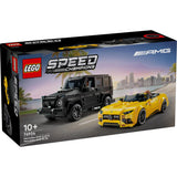 LEGO 76924 Speed Champions Mercedes-AMG G 63 en  Mercedes-AMG SL 63