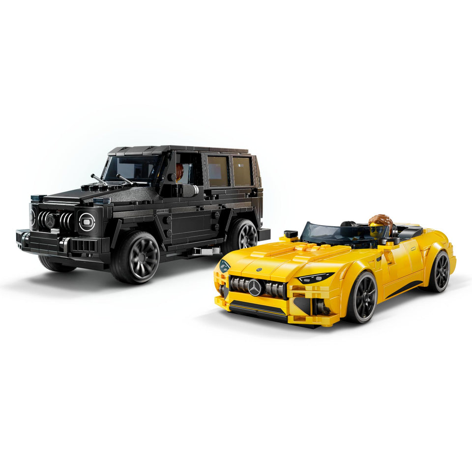 LEGO 76924 Speed Champions Mercedes-AMG G 63 en  Mercedes-AMG SL 63