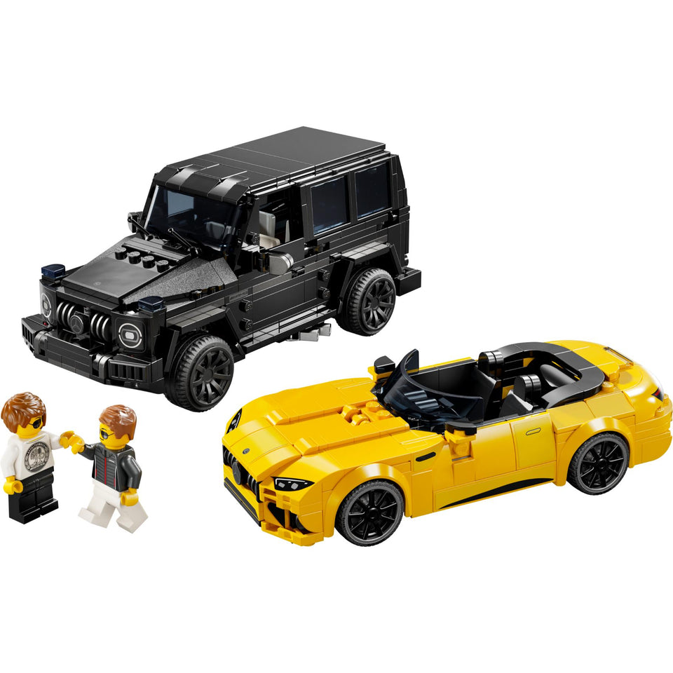 LEGO 76924 Speed Champions Mercedes-AMG G 63 en  Mercedes-AMG SL 63