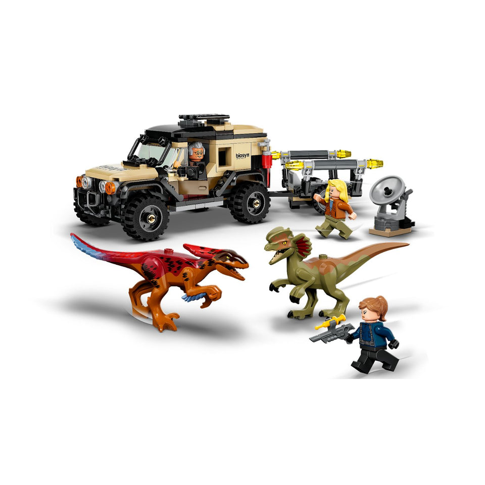 LEGO Jurassic World 76951 Pyroraptor &  Dilophosaurus Transport