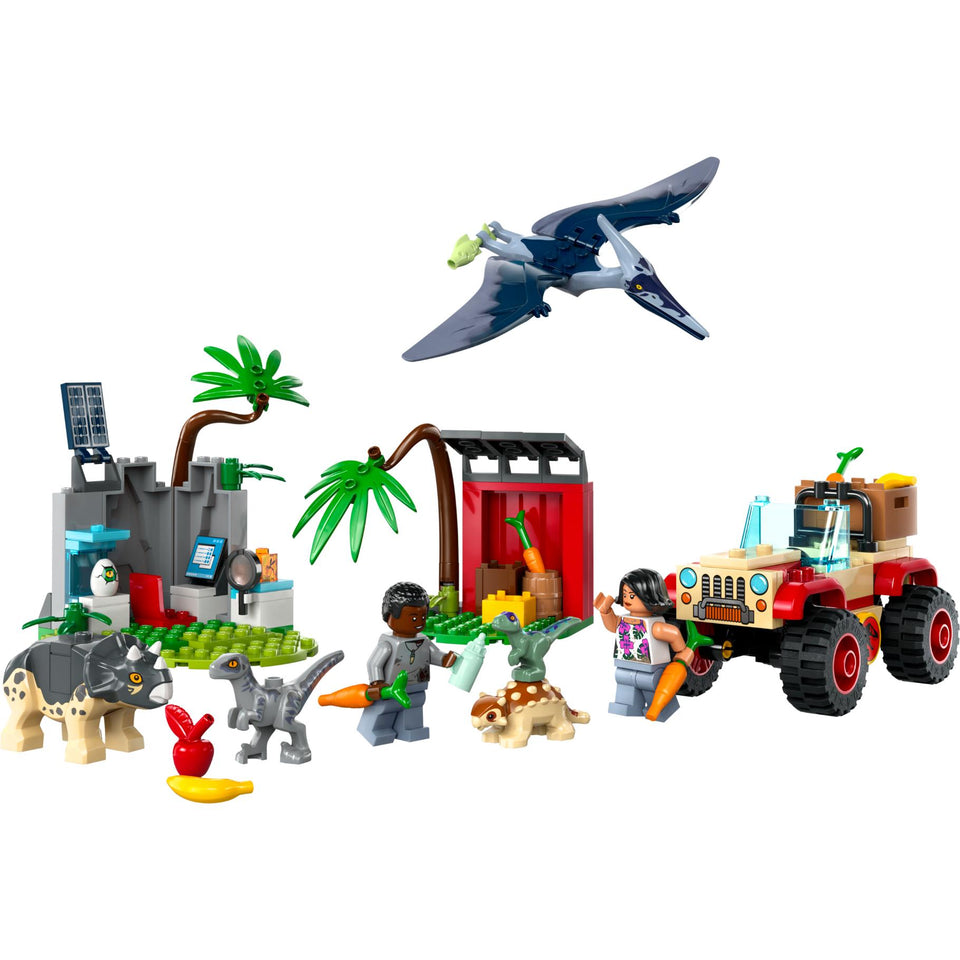 LEGO 76963 Jurassic World Reddingscentrum  Voor Baby Dinosaurussen