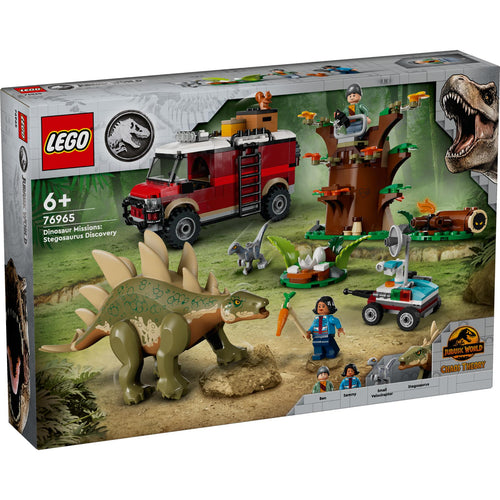 LEGO 76965 Jurassic World Dinosaurusmissies:  Stegosaurus ontdekking