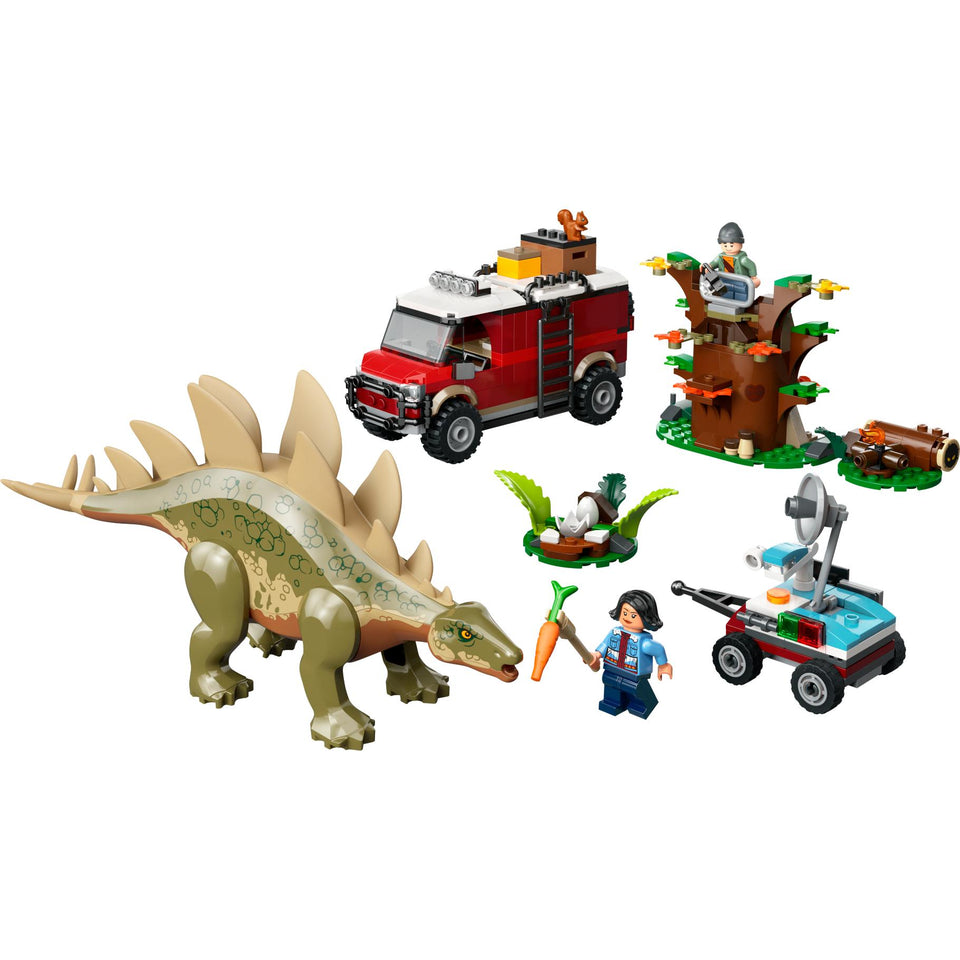 LEGO 76965 Jurassic World Dinosaurusmissies:  Stegosaurus ontdekking