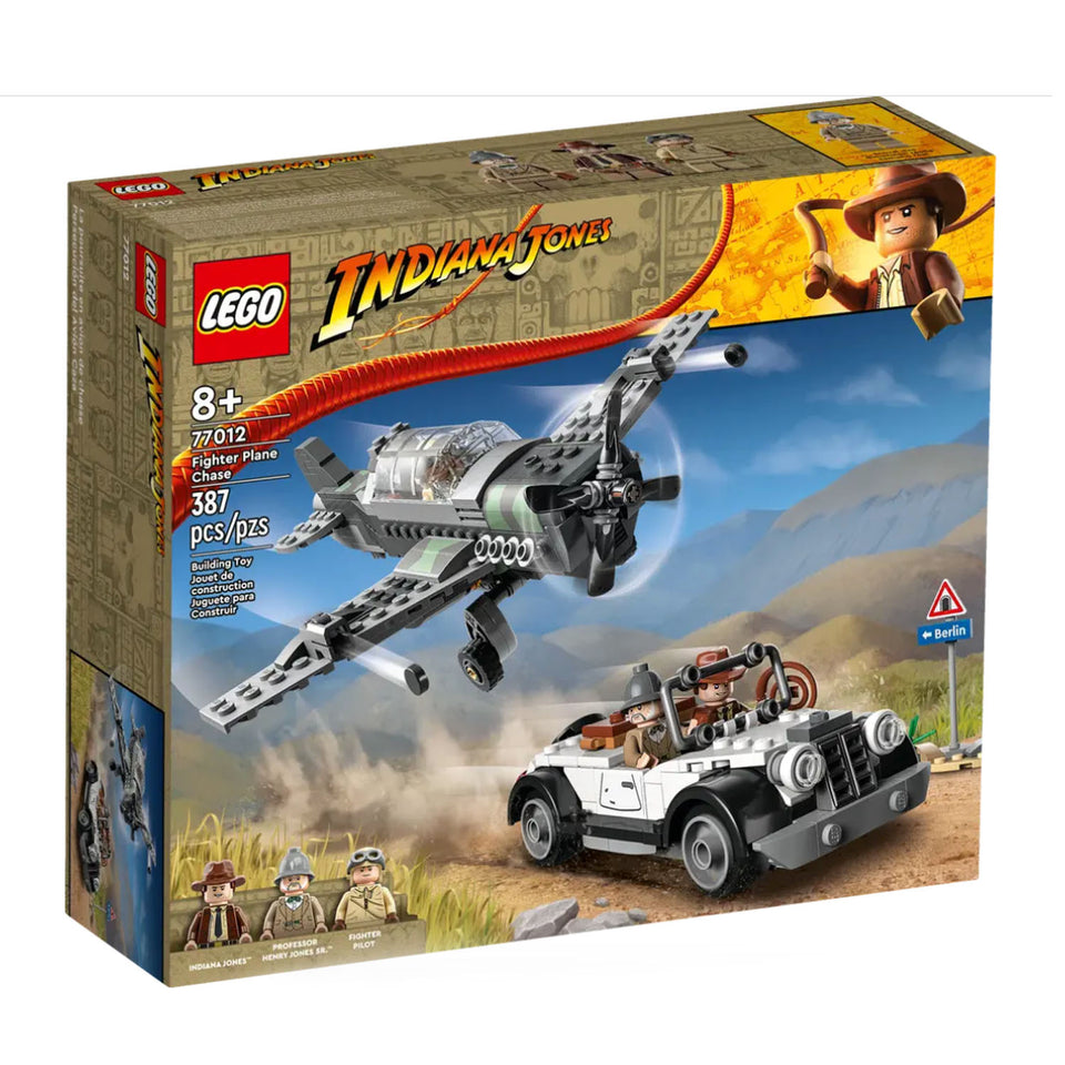 LEGO 77012 Indiana Jones Gevechtsvliegtuig  achtervolging