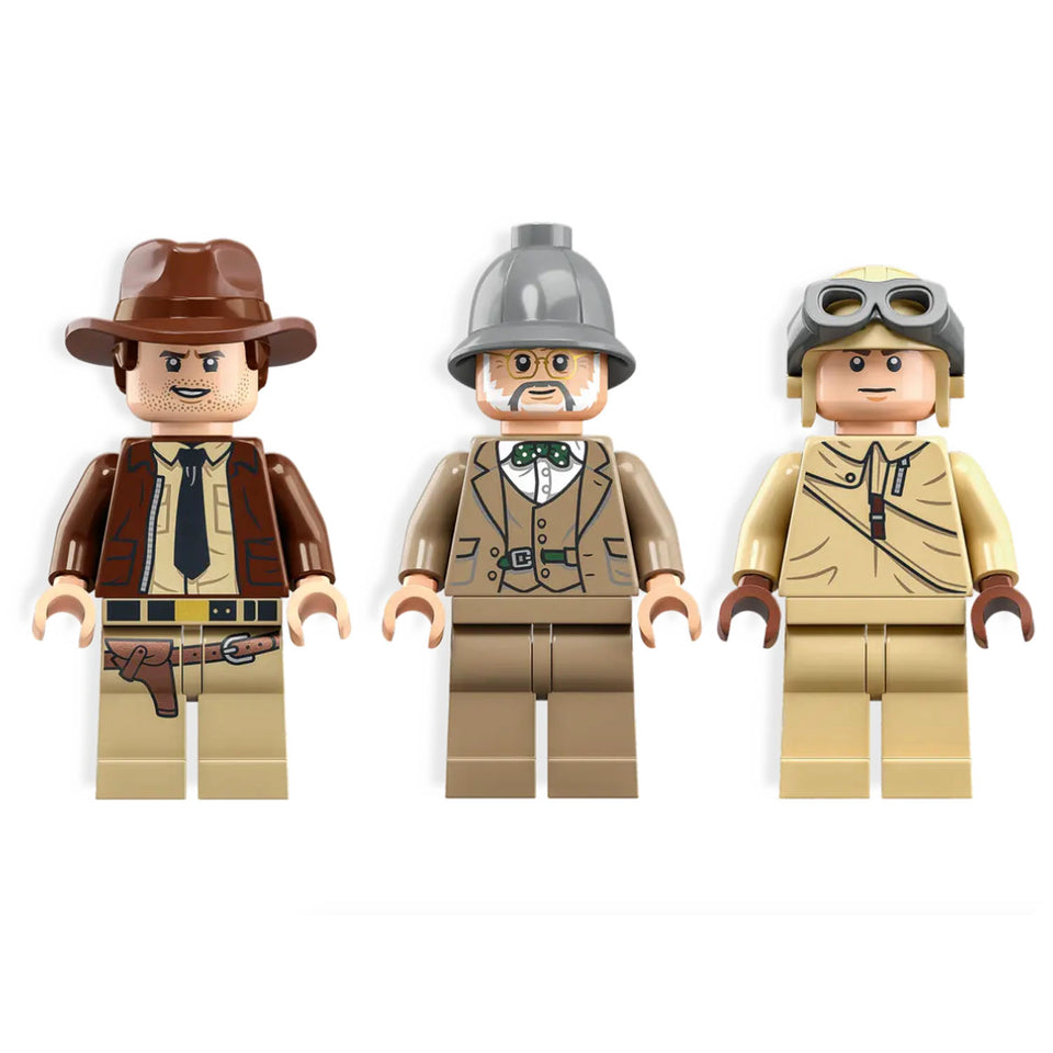 LEGO 77012 Indiana Jones Gevechtsvliegtuig  achtervolging