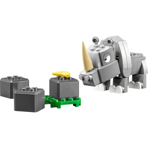 LEGO 71420 Mario Uitbreidingsset: Rambi de  neushoorn