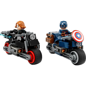 LEGO 76260 Super Hero Captain America en Black Widow Motoren