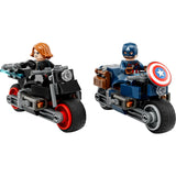 LEGO 76260 Super Hero Captain America en Black Widow Motoren