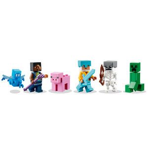 LEGO 21244 Minecraft Uitvalbasis Zwaard