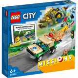 LEGO 60353 City Wilde Dieren Reddingsmissies