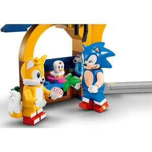 LEGO 76991 Sonic The Hedgehog Tails' werkplaats en Tornado vliegtuig