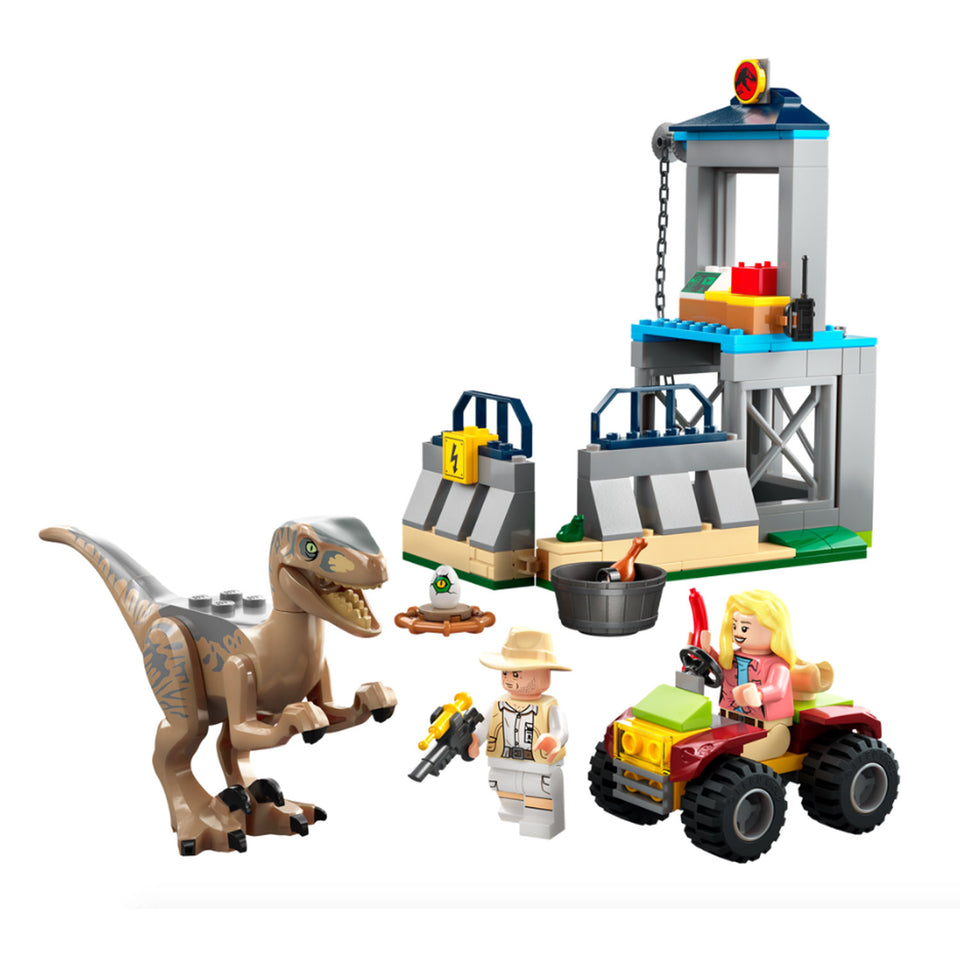 LEGO 76957 Jurassic World Velociraptor  Ontsnapping