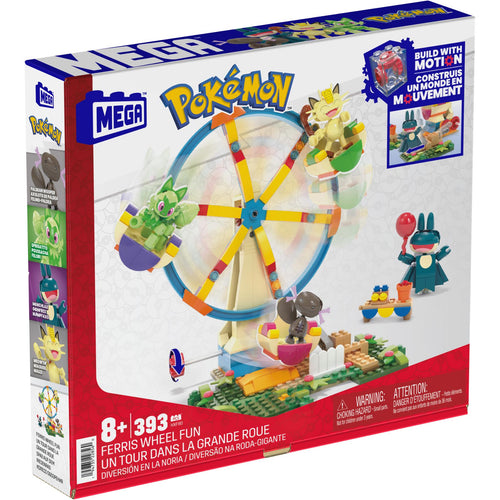 Pokemon Mega Adventure Builder Ferris Wheel  Fun