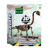 Dinobase Dino uitbikken Brachiosaurus 3D set