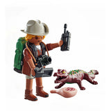 Playmobil Special Plus 71168 Onderzoeker met kaaiman