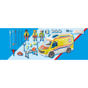 Playmobil City 71202 Ambulance met Licht en Geluid