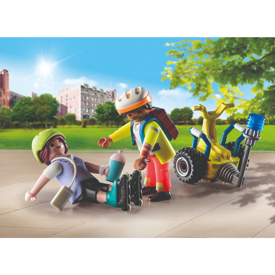 Playmobil Starterpack 71257 Rescue met Segway